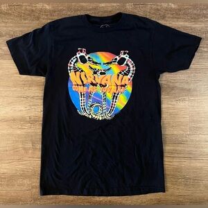Nirvana Come As You Are‎ Black Graphic T-Shirt Size Medium Great Condition B16
